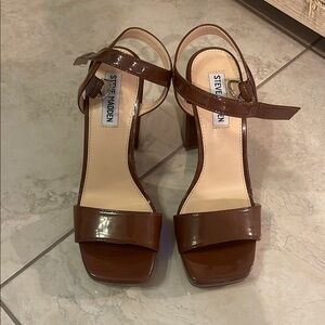 Steve Madden Brown Block Heel Heels